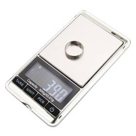 DS-16 500g x 0.01g 5 Digit LCD Display Mini Jewelry Scale Black