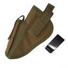 EDC Right Left Interchangeable Tactical Holster w Magazine Slot Holder bag for Pistol Hand Gun 