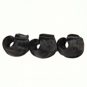 Rebecca Brazilian Hair Weave Wavy Nature Flip 3pcs/pack Extension Full Head Set 