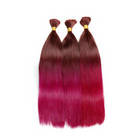 Rebecca Indian Virgin Hair Silky Straight Hair Bulk T32/DARK.VIOLET