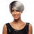 Rebecca Synthetic Hair Short Straight Pixie Cut Wig 8 Inch