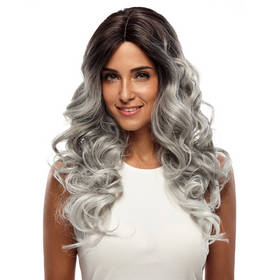 Rebecca Synthetic Hair Wave Wig Long Wavy Ombre Lace Wig 24 Inch