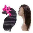 HairYouGo 8A Grade Brazilian Remy Human Hair Body Wave 360 Closure with 3 Straight hair bundles 1b