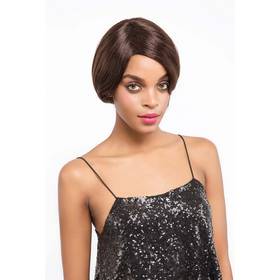 Remy Human Hair Wig Machine Made Straight Short 7 Inch Wig 9036