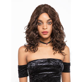 Remy Human Hair Lace Frotnal Wig Human Hair Wavy Mid-lenght Wig 13 Inch 6110