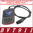 Promotion 2014 100% Online-Update Color screen Launch Creader 6 OBD2 Code reader, Launch creader VI with lowest price