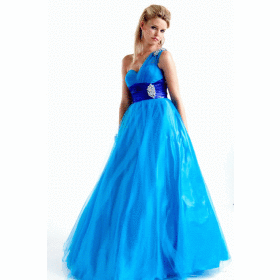 light blue plus size formal dress