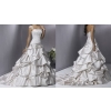Wholesale - wedding dress ,satin bride dress bridesmaid dress Vogue female skirt #zq01