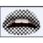 100 pcs/lot without box 2012 Lip Sticker/Temporary Lip Tattoos lip tattoo sticker violent lips #4