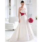Free shipping! hot selling white fashionable New style Sexy Strapless wedding Dresses#101514