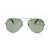 Wholesale - free shipping Best Quality Silver Frame Green Lens Men's Sunglasses Eyewear 20pcs/lot Come with Box