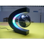 Free shipping led electronic led light wireless power magnetic levitation floating world map 3 inch antigravity globe magic gift 