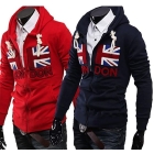 free shipping new men's clothing SWEATER fleeces Thick coat clothing size M L XL XXL #YJ340 H-1