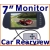Dropshipping 7" TFT LCD Color Screen Car Monitor rearview camera VCR,free shipping