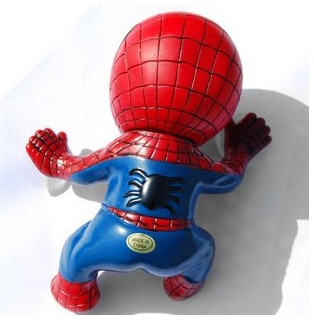 rubber spider man toy