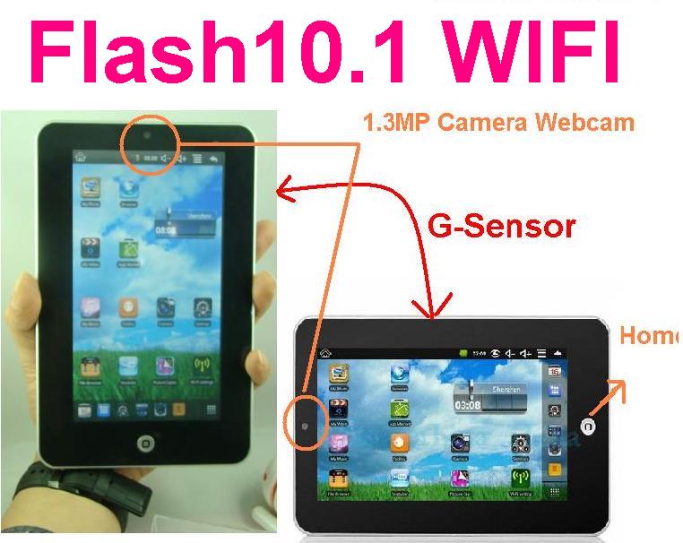 tablet browser with flash player