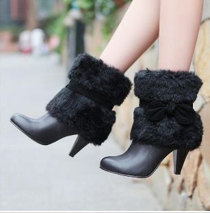 girl fur boots