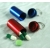 50pcs/lot freeshipping Multiple Colors Stainless Steel Gallipot for Pills + Cylindrical Design, Pill Box, Pill Bottle