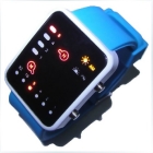 mzus 007 fashion personality Korean students watch colorful waterproof concept jelly LED electronic watches