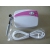 Portable Make Up Airbrush System With Pink In White Mini Air Compressor 3 Speed Air Brush #135