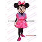 Dress Suit Minnie Mascot Costume Minnie Mouse Mascot Costume Christmas Costume Free Shipping FT20019