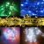 LED Christmas string lights for Halloween party lighting with controller(red,yellow,blue,green,white,warm white,rgb, gold color