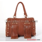 Hot sales free shipping Fashion leisure woman Rivets bag  Shoulder bag  Aslant Bag crossbody 114