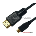 FreeShipping 1.5M microHDMi to HDMi cable  micro hdmi cable