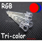 100Pcs 5mm 4Pins tri-color RGB COMMON ANODE LED