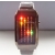 F03716-I Digital 72 LED Light Lover's Meteor Shower Wrist Watch for Men Women +Gift Case