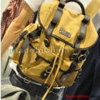Free shipping thick canvas laptop backpack han edition canvas bag by men's new male recreation bag     