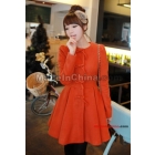 Free shipping 2011 winter clothing small chili New York new South Korea han edition sweet butterfly single-breasted one skirt warm coat coat