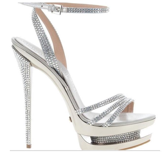 silver Wholesale Free shipping, sexy models high heels double waterproof silver hot drilling sandals,high heels wedding shoes on ShopMadeInChina.com