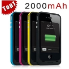 Juicepack plus battery for iphones 4G 2000mAh juice backup battery case for iphones 4 4G (with Retail packaging ) 