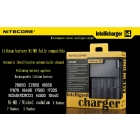 Free shipping 1pcs NITECORE I4 AA five VII 18650 16340 14500 battery Quad Charger/i4 Microcomputer control intelligent charger