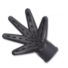 free shipping black hand shape plastic hair dryer diffuser 21*6cm styling accessory