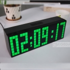 Snooze/Jumbo large  led  digital alarm wall  clock KT3186A-GR