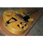 Wholesale - new arrival Hollow Body Electric Guitar Buff Wooden free shipping 