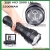 free shipping 35W/28W/20W -Bright HID Xenon Waterproof Flashlight  lamp Black + inerphone gift