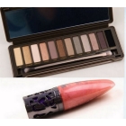 Best Selling 2013 Makeup!1 Pcs Naked 2 12 Colors Eyeshadow Palette & Lip Gloss!! 