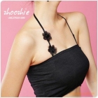 Hot sell rose flower shoulder straps fashion bra straps elestic shoulder straps 