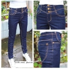 Free shipping 2012 new fund, tall waist jeans/classical cultivate one's morality woman trousers /HOt