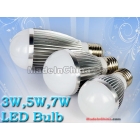 1pcs High power CREE 3W 5W 7W Led bulb Bulbs Globe light E27 85-265V LED Lights Lamp free shipping