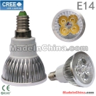 20pcs/lot High Power E14 4x3W 12W energy saving lighting LED Lamp LED Light Led Bulbs Spotlight free shipping