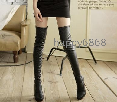 really tall boots