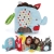 Free Shipping!3pcs skip*hop Multifunctional bear, Rattles,bed bell, Multifunction Educational toys,allow to mix 3 model!C