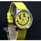 Free Shipping wholesale 20pcs/lot Smile face Fashion Cute Watch ,Cartoon Quartz watch 3 colors 
