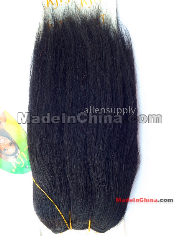 Lily Yaki Perm 8inch 100g Color1b Human Hair Weft Commercio All