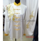 free shipping Chinese wushu suit with yellow phenix