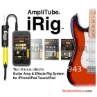 DHL Free Shipping IRIG IK Multimedie iRig Guitar Adapter Cable Pre Ampli Amplitube for ipho** 4G/ 20pcs/lot